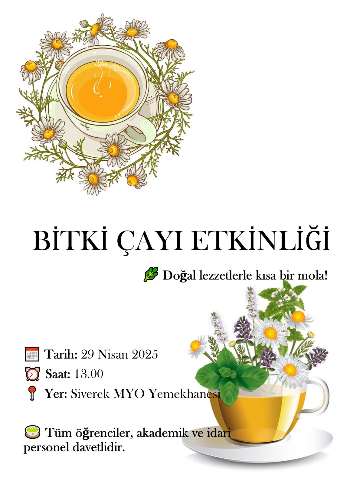 Bitki Çayı Etkinliği